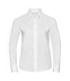 932F Ladies' Long Sleeve Easy Care Oxford Shirt White colour image